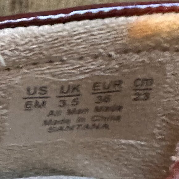 Lifestyle Loafers Soft System Sz 6 Medium Burgundy Women’s Slip On New No Box. - Picture 5 of 5